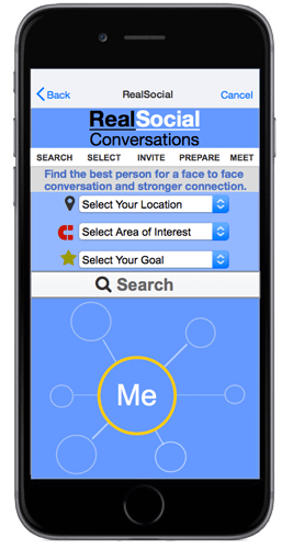 Real Social Prototype on Axure
